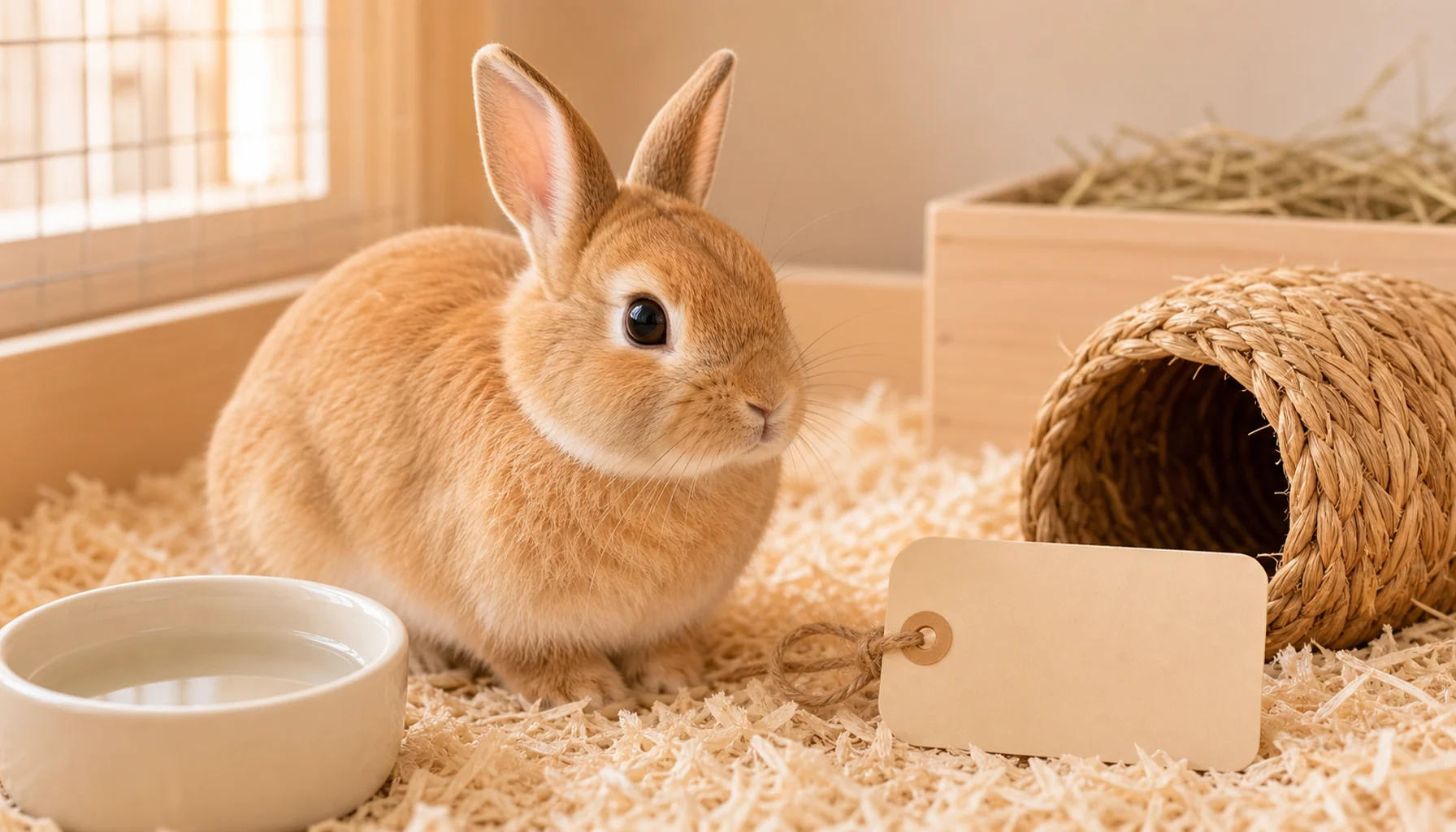 小動物のうさぎ・鳥と料金タグ